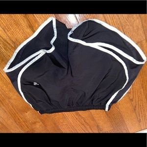 Black Varsity Shorts